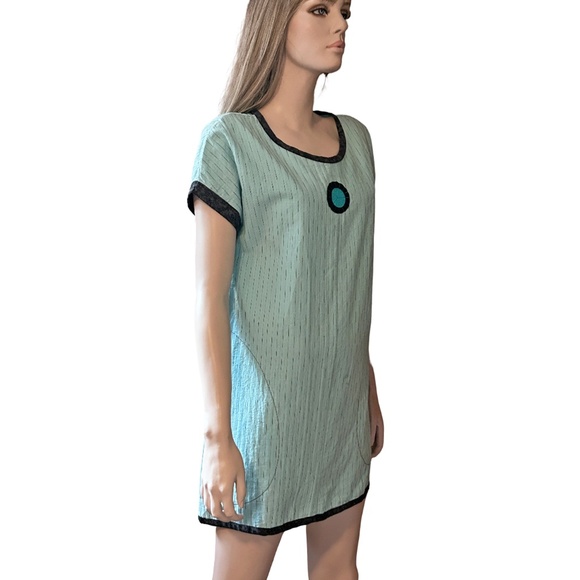 Red River Clothing Cindy Walsh Hand Made Tunic Dress Tank Pockets Oversize USA - Picture 10 of 16